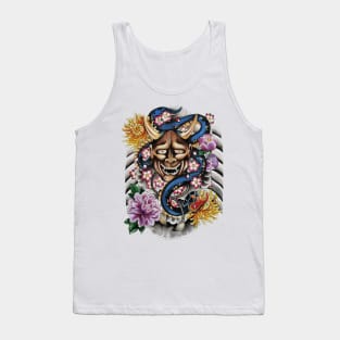 yakuza flower Tank Top